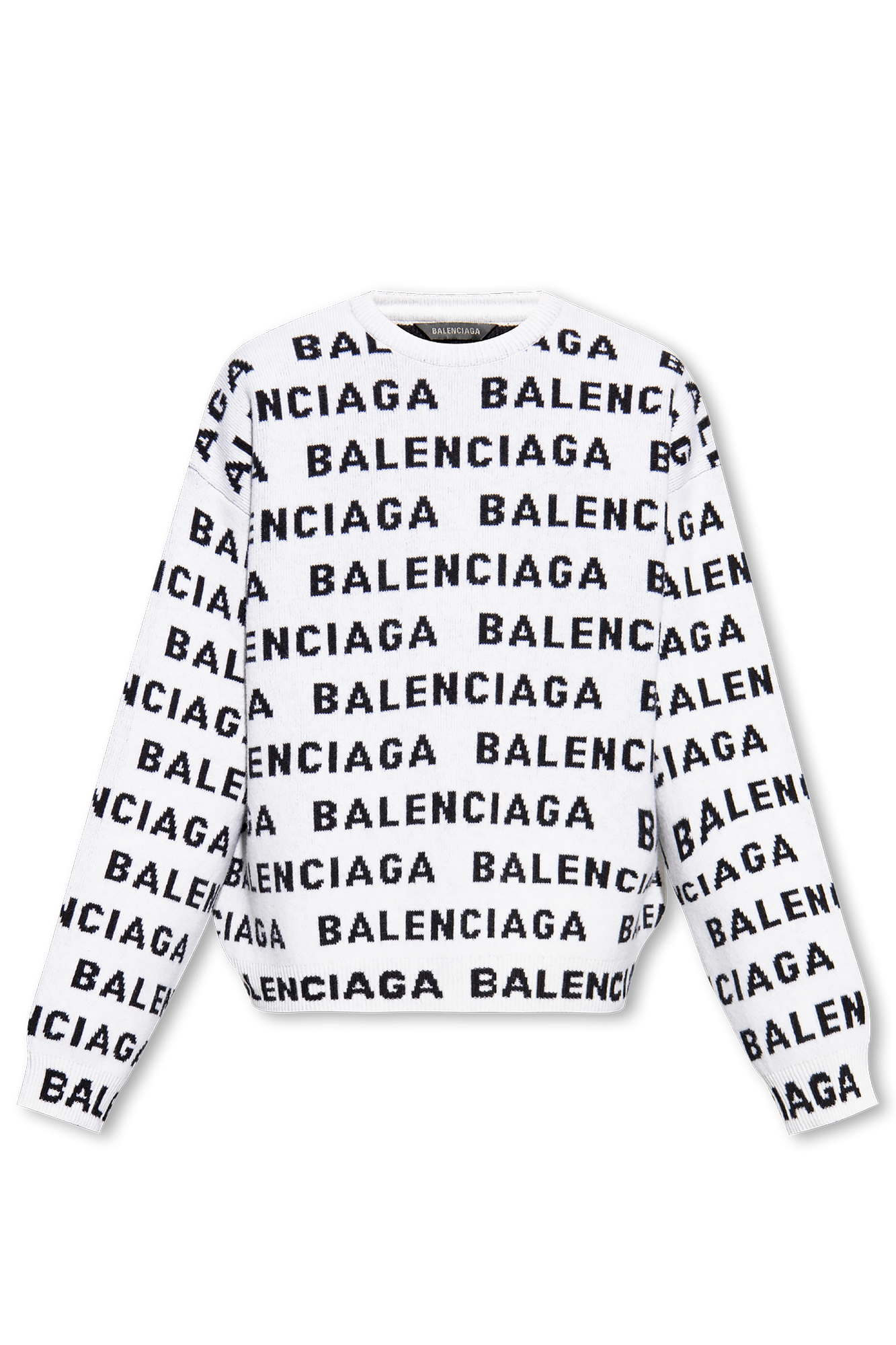 Balenciaga Sweater with logo Men s Clothing Vitkac